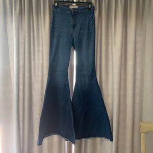 Bell bottom Free People jeans